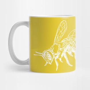 Honey Bee Tee (White design) Mug